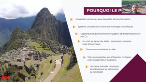 Conférence Pérou - International Partner Days 2023